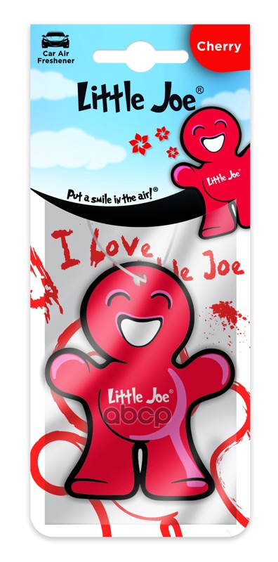 Ароматизатор подвесной картон Little Joe Cherry (Вишня) LITTLE JOE PS0404